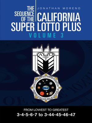 cover image of The Sequence of the California Super Lotto Plus Volume 3